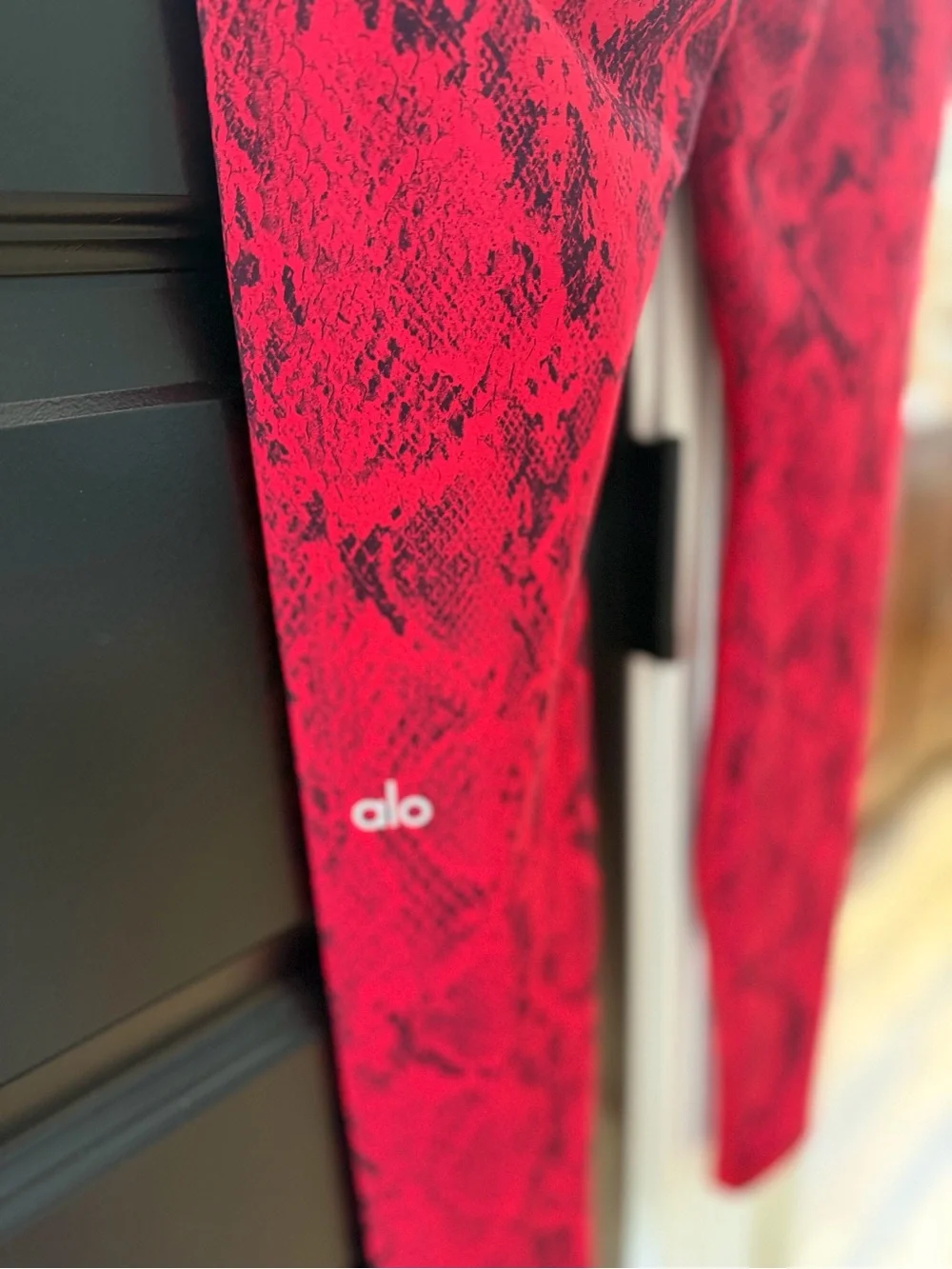 ALO snake print legging